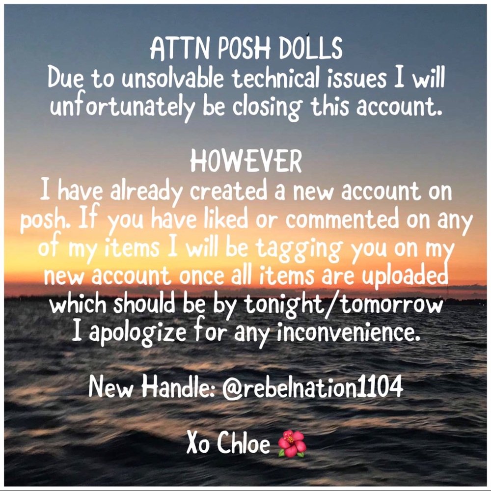 ACCOUNT CLOSING PER TECH ISSUES-NEW ACCOUNT ACTIVE